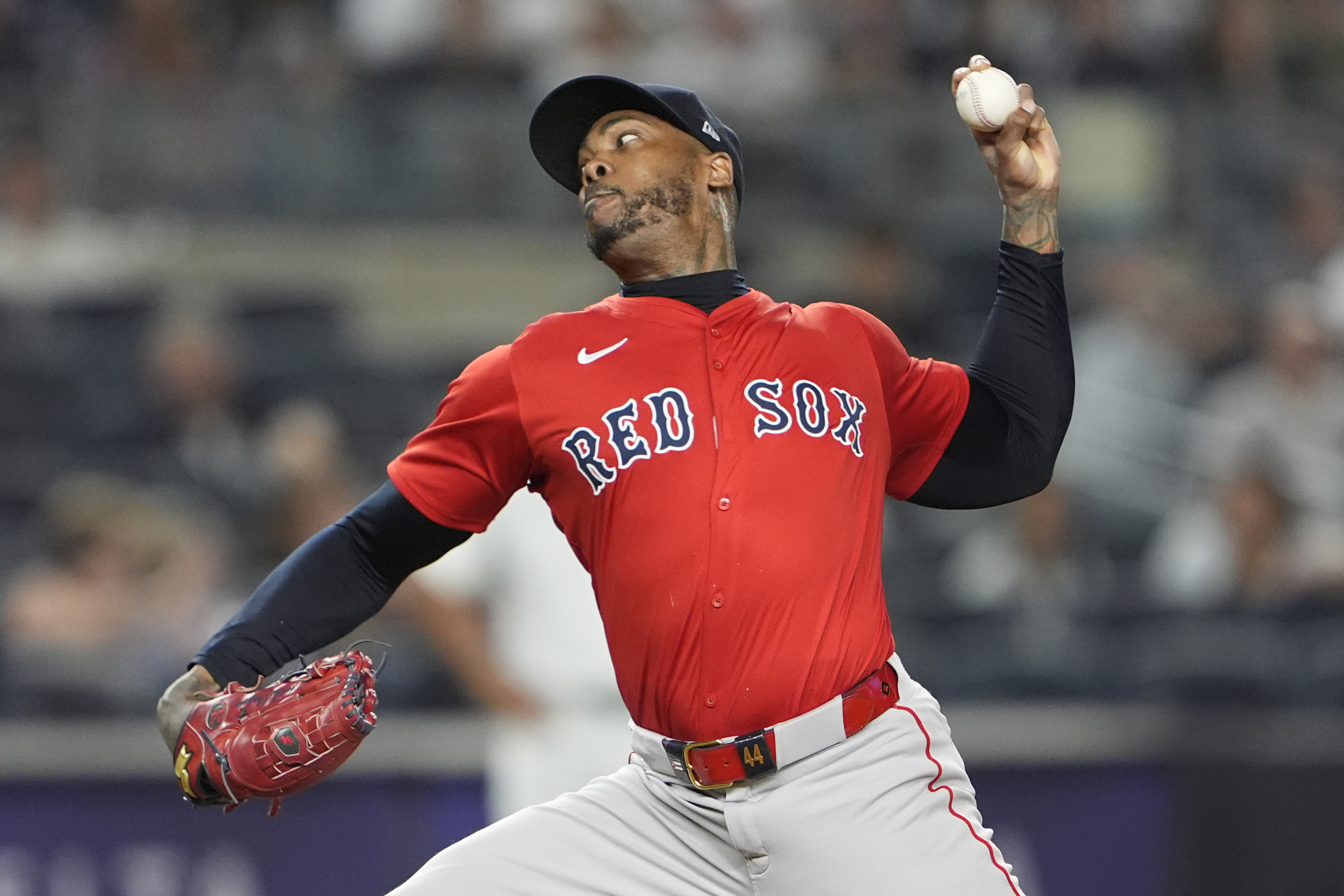 Red Sox bullpen led by Aroldis Chapman and Garrett Whitlock remains incomplete as Spring Training approaches
